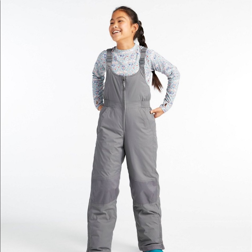 LL Bean Kids' Cold Buster Snow Bibs - Size 4T